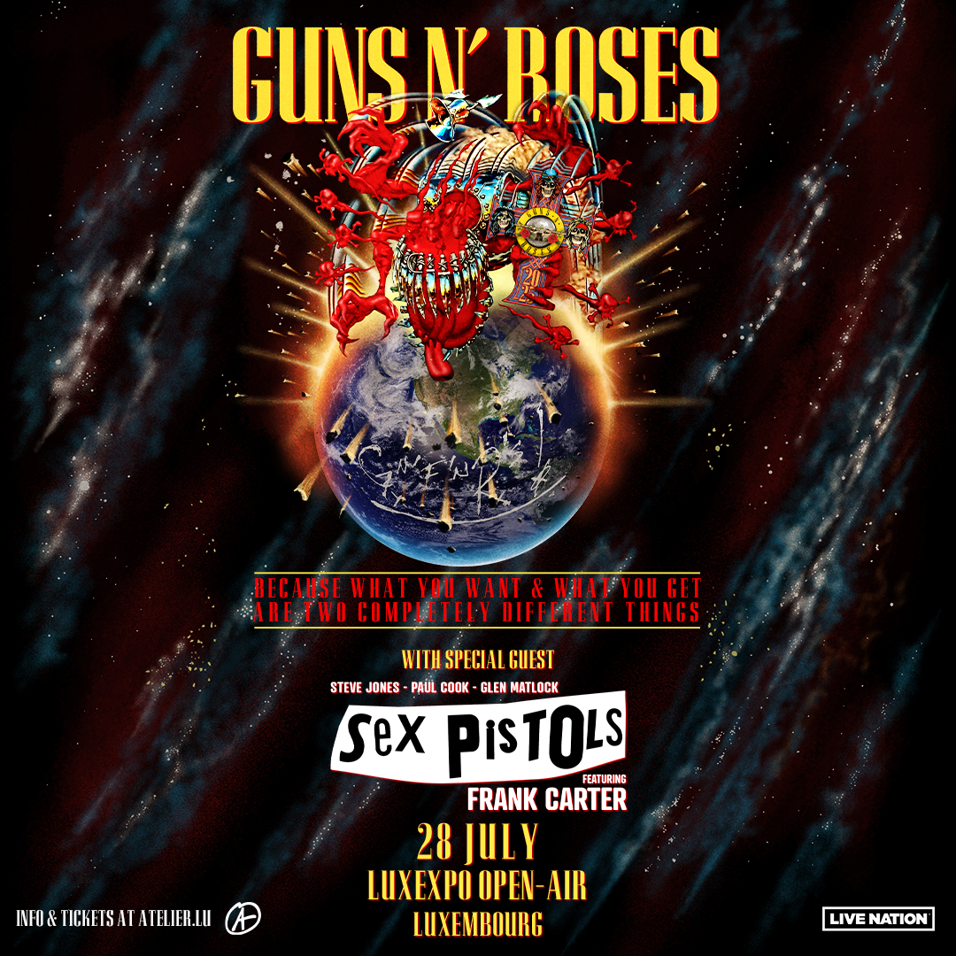 洋楽 GUNS N' ROSES VIP GUNS N' ROSES - LUXEXPO OPEN AIR @ LUXEXPO THEBOX